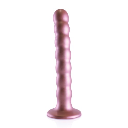 Shots Ouch Beaded G-Spot Dildo Rose Gold