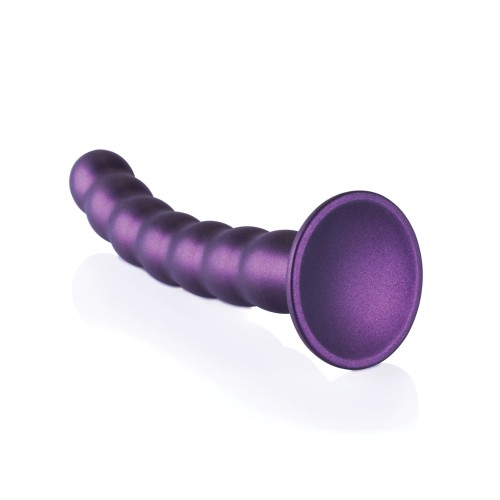 Shots Ouch 8 Inch Beaded G-Spot Dildo Purple