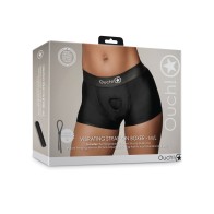 Shots Ouch Boxer Strap-On Vibrante - Placer Emocionante