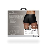 Shots Ouch Vibrating Strap-On Boxer - Exciting Pleasure