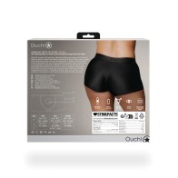 Shots Ouch Boxer Strap-On Vibrante Negro XL XXL