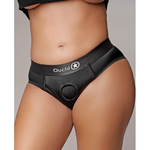 Vibrating Strap-On Brief for Ultimate Pleasure