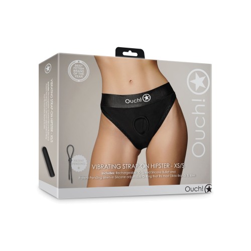 Shots Ouch Strap-On Vibrante Panty XS/S para el Placer Supremo