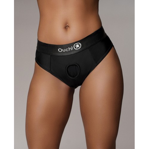 Tanga Strap-On Vibrante Ouch - Placer para Dos