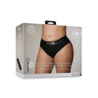 Shots Ouch Vibrating Strap-On Thong XL/XXL