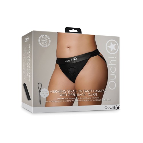 Arnés de Panty Vibrante Ouch - XL/XXL