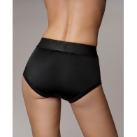 Shorts Vibrantes Strap-On Shots Ouch - Negro XS/S