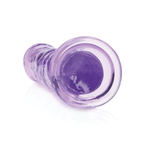 Shots RealRock 7" Dildo with Suction Cup - Purple