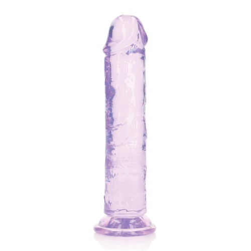 Dildo Púrpura de 8 Pulgadas con Ventosa Shots RealRock