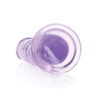 Shots RealRock 8 inch Purple Dildo with Suction Cup