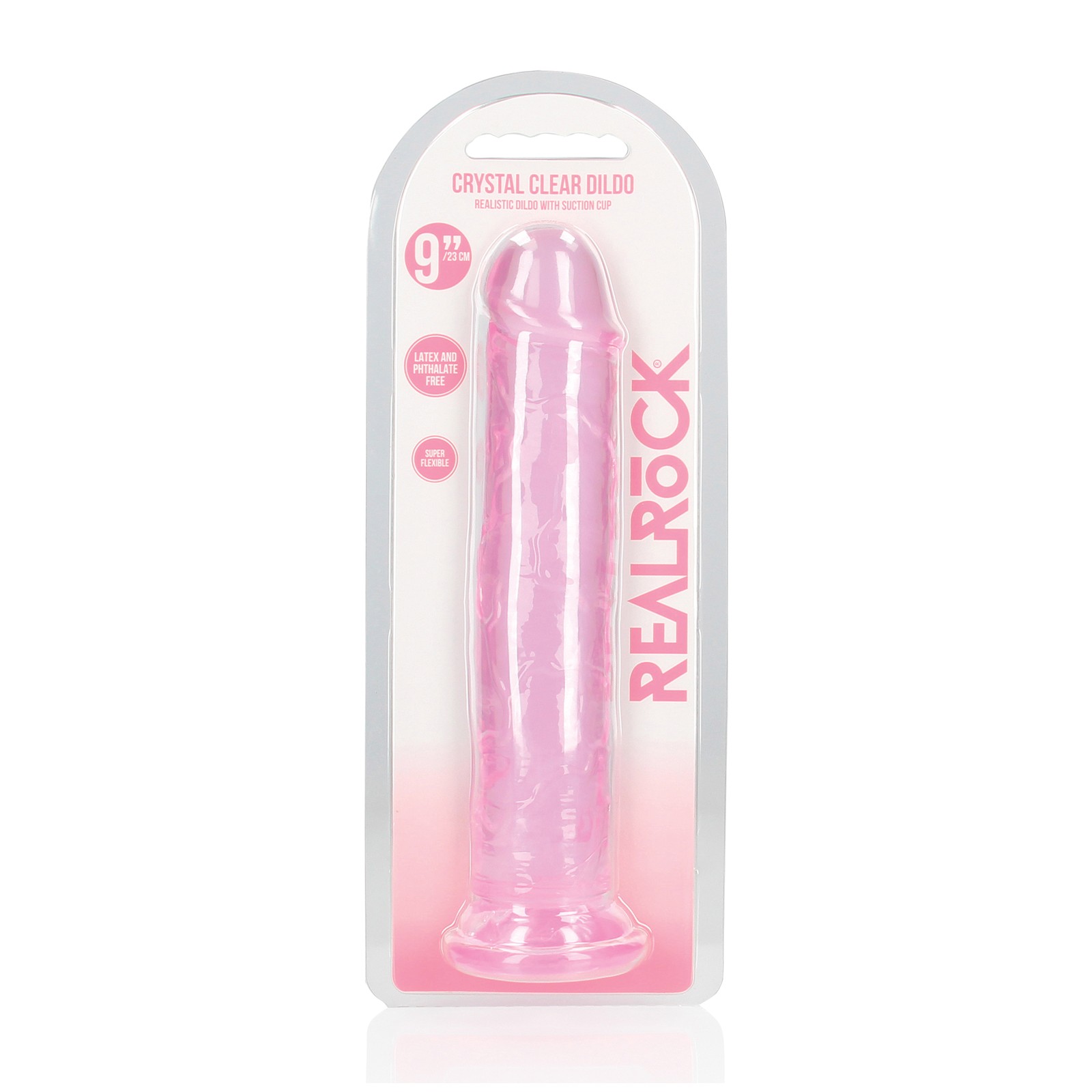 Shots RealRock Crystal Clear Dildo - Ultimate Pleasure