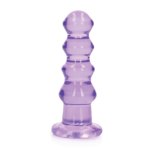 Shots RealRock 5.5 Inch Curvy Dildo Purple