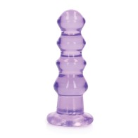 Shots RealRock 5.5 Inch Curvy Dildo Purple