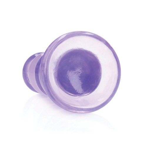 Shots RealRock 5.5 Inch Curvy Dildo Purple