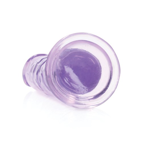 Shots RealRock Purple Crystal Clear Dildo