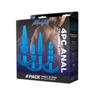 Juego de Entrenamiento Anal Blue Line - 4 pcs