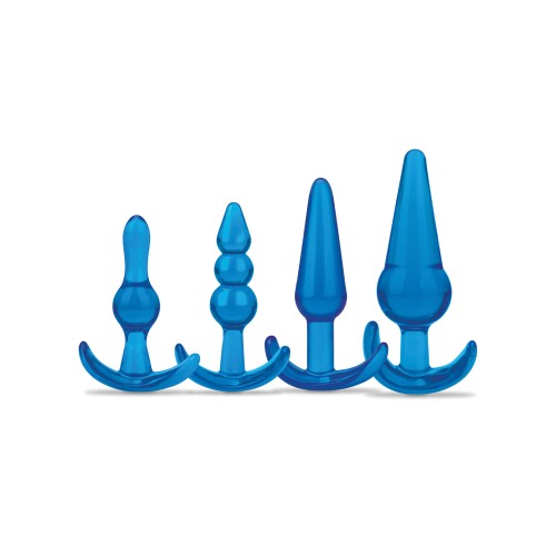 Juego de Entrenamiento Anal Blue Line - 4 pcs