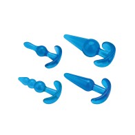 Blue Line Anal Training Set - 4 pcs