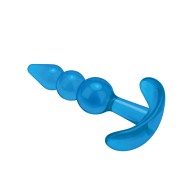 Plug Perlas Blue Line - Jelly Azul 3.75 pulgadas