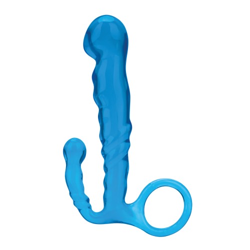 Blue Line Prostate Massager Jelly Blue