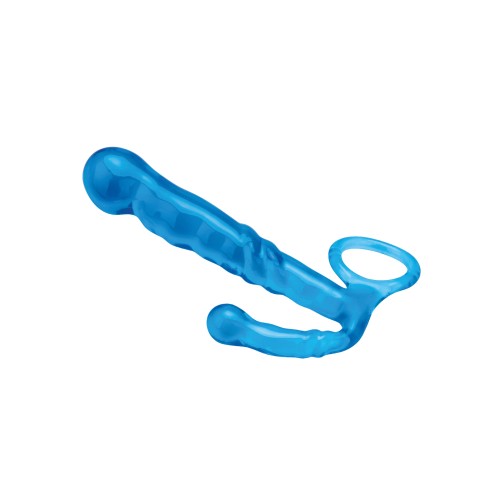 Blue Line Prostate Massager Jelly Blue