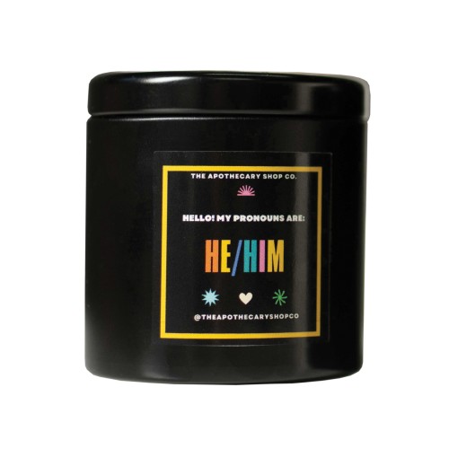 Gender Fluid He/Him Candle - Pineapple Sage