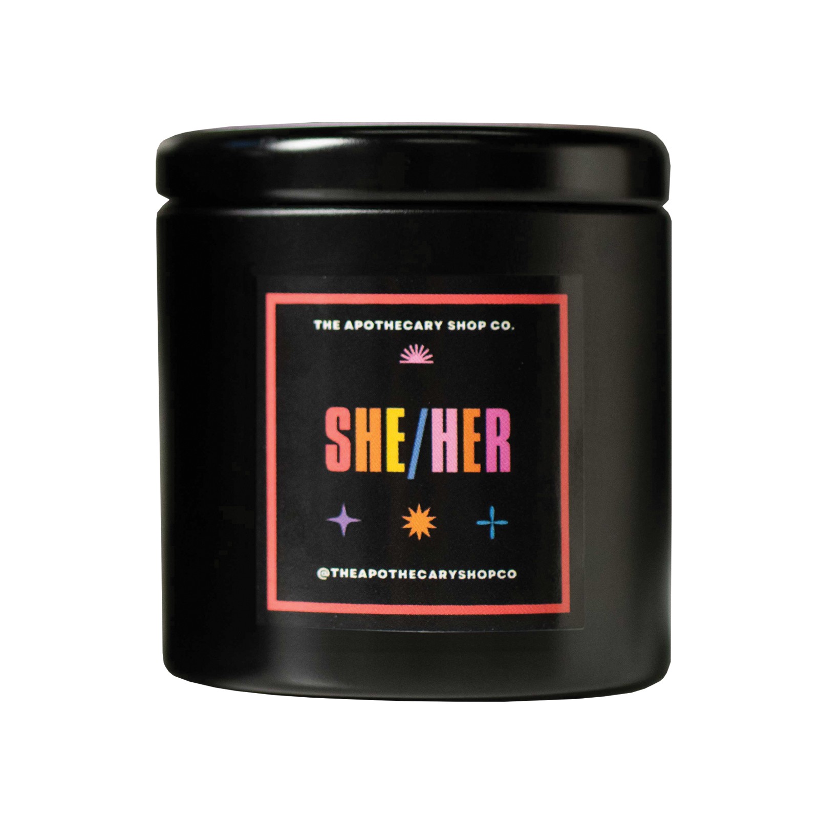 Gender Fluid She/Her Candle for Representation