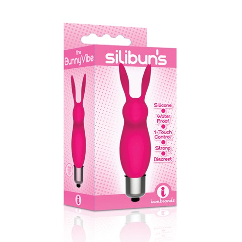 Silibuns Bunny Bullet Vibrator Pink