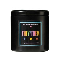 Gender Fluid They/Them Candle - Vanilla Bean