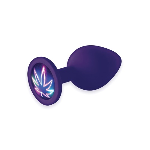 The 9's Booty Calls Neon Leaf Plug Purple