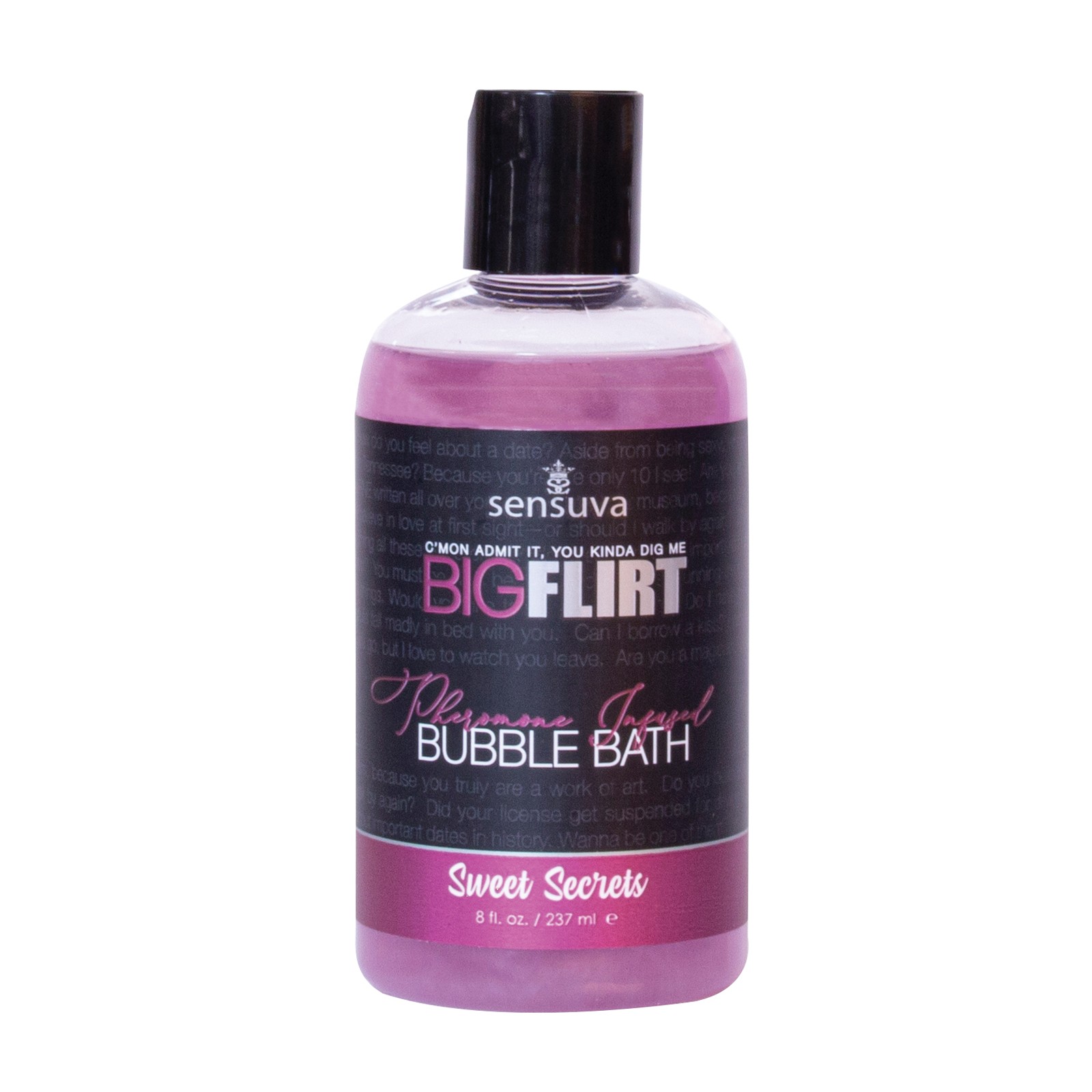 Sensuva Big Flirt Pheromone Bubble Bath Sweet Secrets