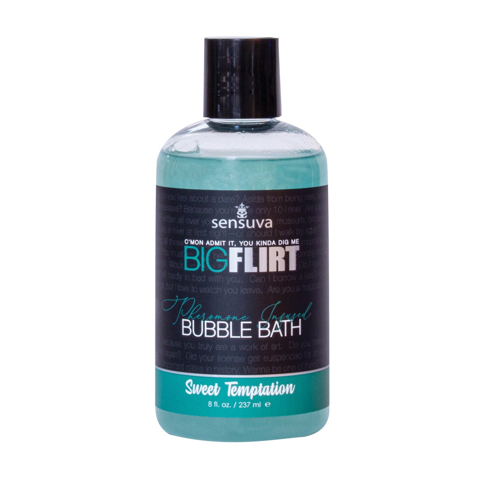 Sensuva Big Flirt Pheromone Bubble Bath Sweet Temptation