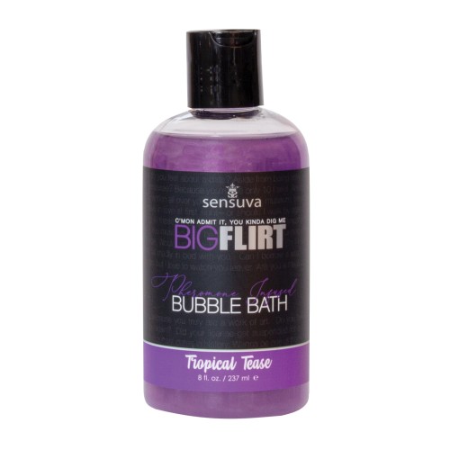 Sensuva Big Flirt Pheromone Bubble Bath