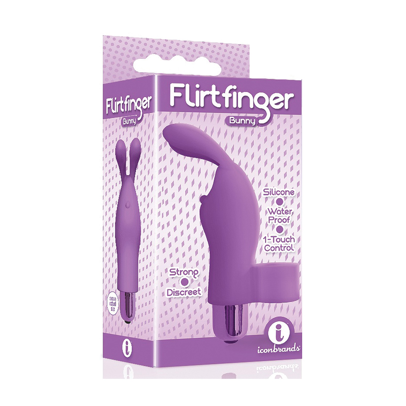 The 9's Flirtfinger Bunny - Purple