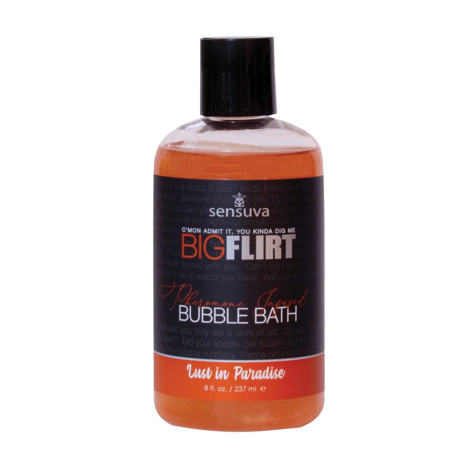 Sensuva Big Flirt Pheromone Bubble Bath - 8 oz