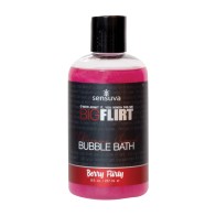 Sensuva Big Flirt Pheromone Bubble Bath 8 oz Berry Flirty