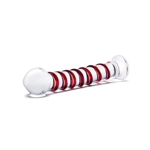 Dildo Mr. Swirly de 10 Pulgadas - Rojo