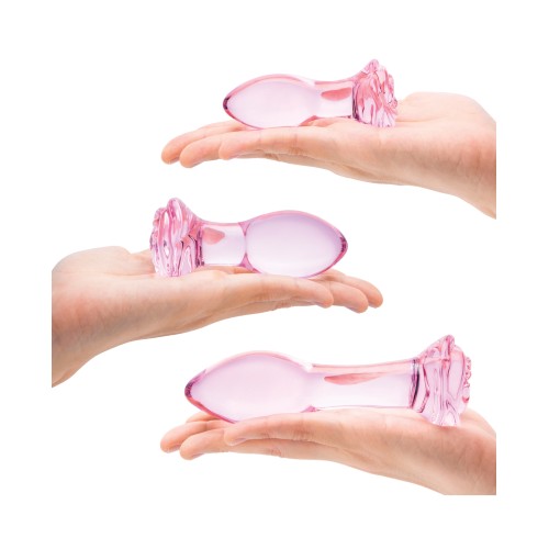 Glas 3 Piece Rosebud Butt Plug Set - Unique Pleasure