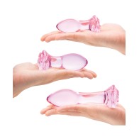 Glas 3 Piece Rosebud Butt Plug Set - Unique Pleasure