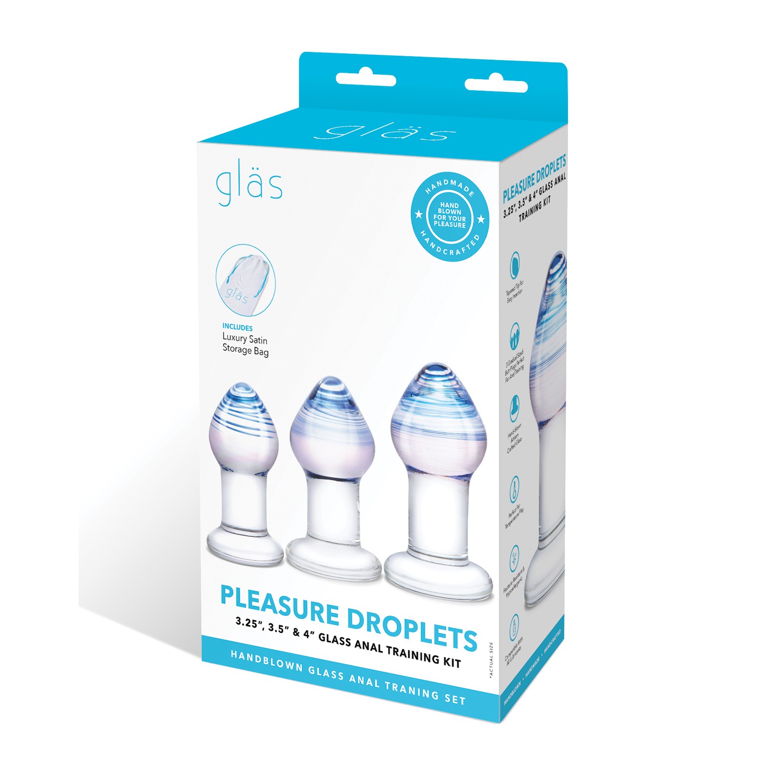 Glas Pleasure Droplets Anal Kit