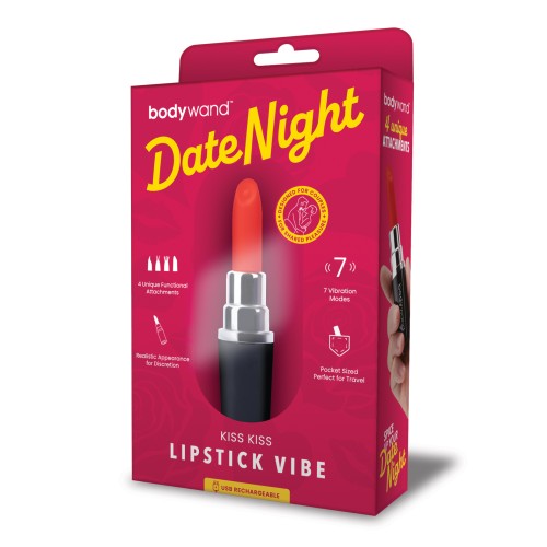 Bodywand Date Night Kiss Kiss Lipstick Vibe