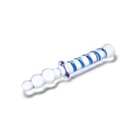 Glas 10" Twister Dual Ended Dildo