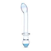 Dildo Doble Juegan Glas de 9.5 Pulgadas Transparente