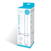 Dildo Clásico de Doble Punta 9.25" - Vidrio Seguro para el Cuerpo