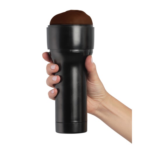 Kiiroo Feel Stroker Genérico - Marrón Oscuro