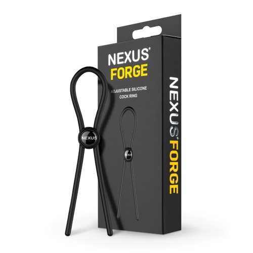 Adjustable Black Silicone Lasso by Nexus Forge