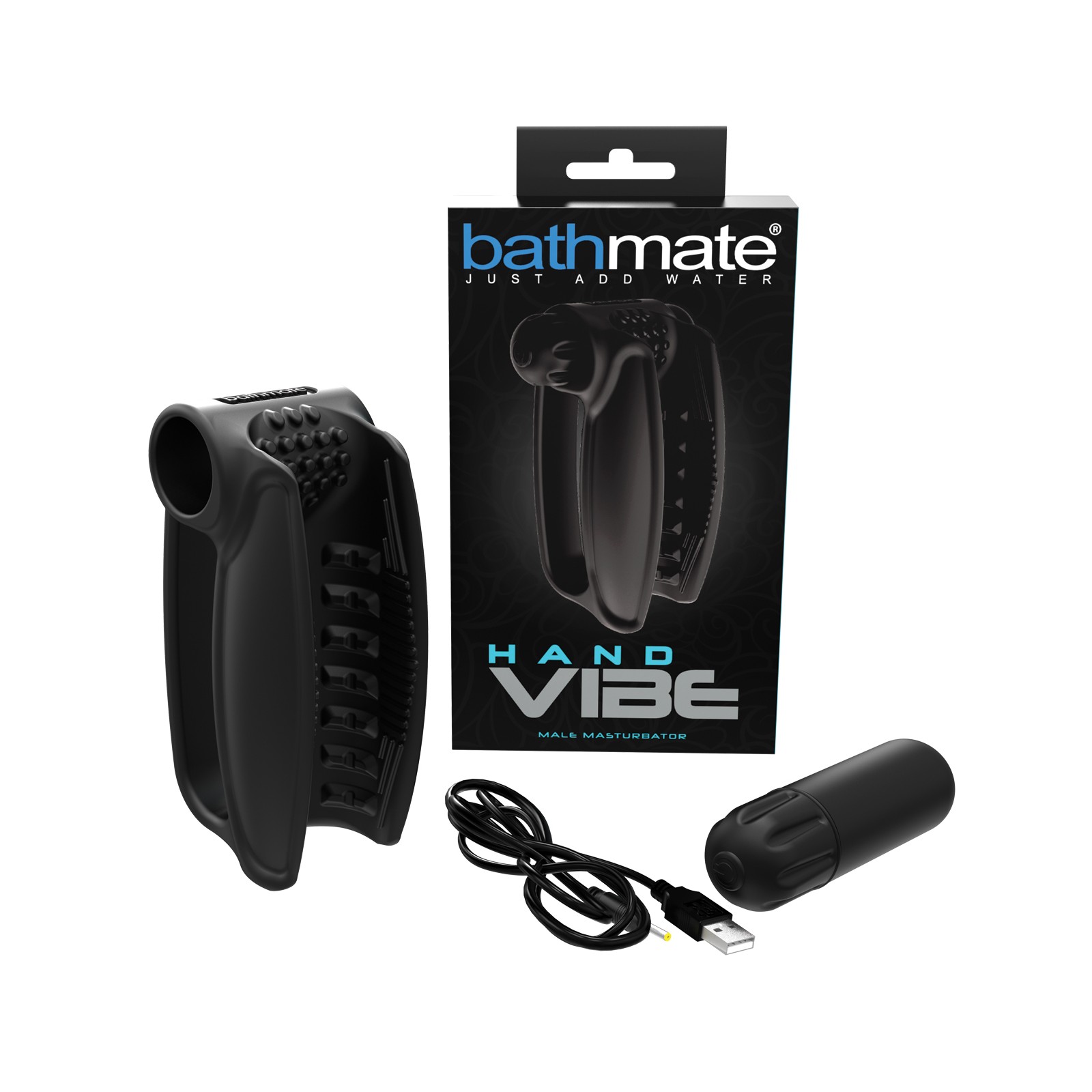 Vibrador de Mano Bathmate Negro