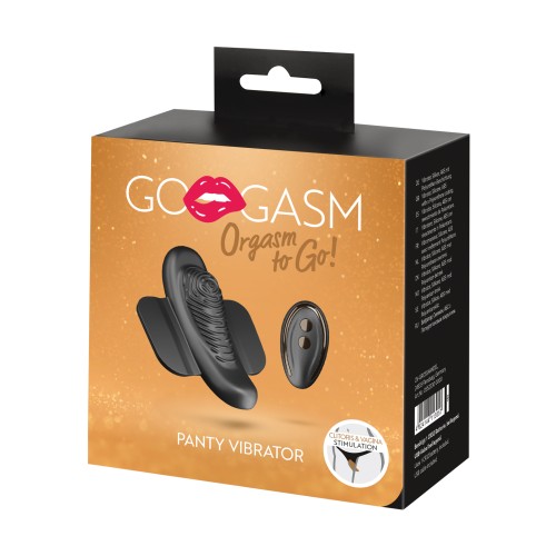 GoGasm Panty Vibrator Black