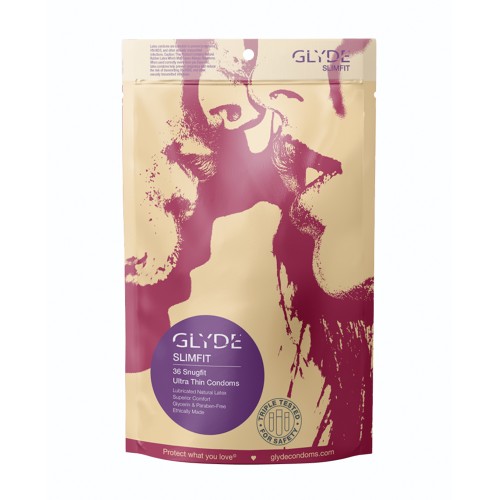 Glyde Slim 36 Pack - Snug Fit Condoms