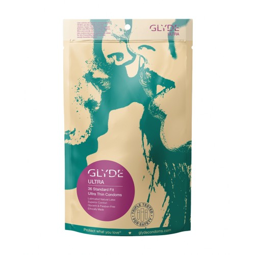 Glyde Ultra Condom - Pack of 36